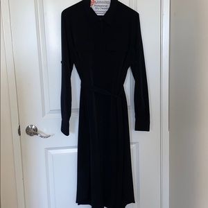 Who What Wear black long sleeve dress